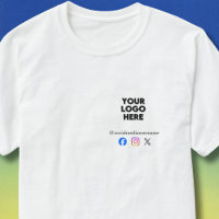*Logotipo Personalizado e Camiseta de Negócios par