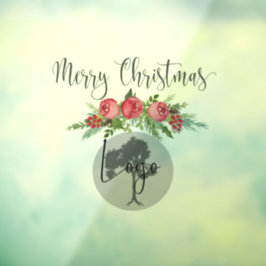 Logotipo personalizado Janela Natal ou Muralha