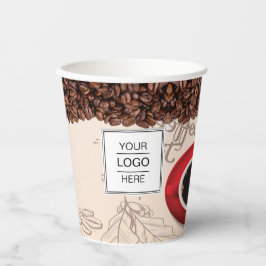 Logotipo personalizado marca comercial Café Compra