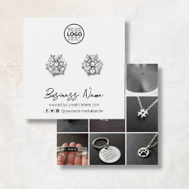 Logotipo Personalizado Mídia social Estável Mostra