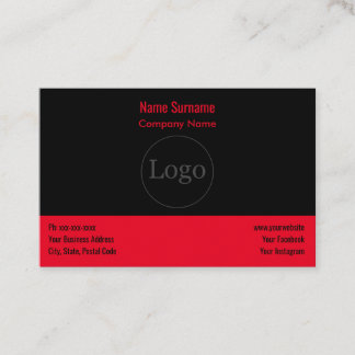 Logotipo personalizado, moderno e Cartão de visita