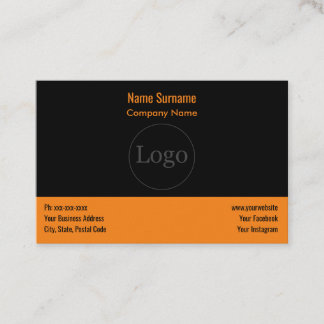 Logotipo personalizado moderno e Cartão de visita