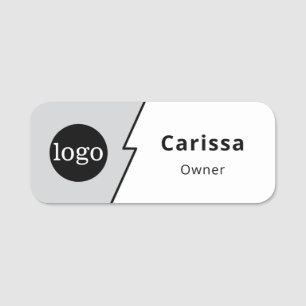 Logotipo personalizado Nome de etiqueta do pino de