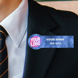 Logotipo Personalizado Nome de etiqueta Metálico A