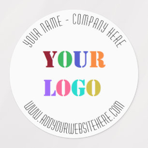 Logotipo personalizado Nome do site Etiquetas Prom