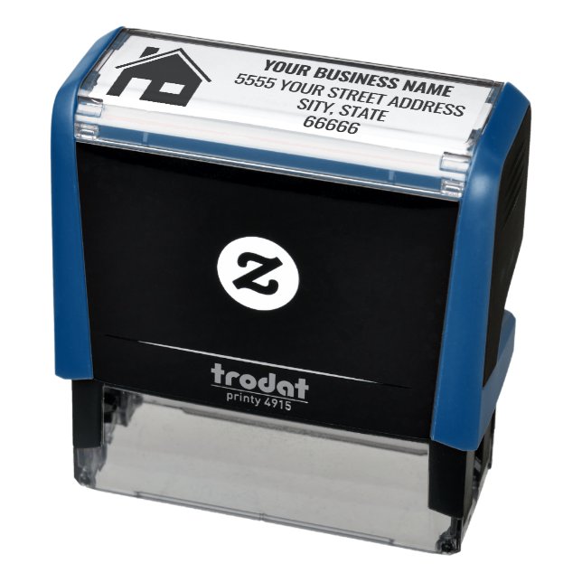 Logotipo Personalizado Nome Endereço Carimbo Self- (Produto)