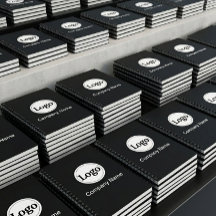 Logotipo Personalizado Preto de Marcas para Promoç