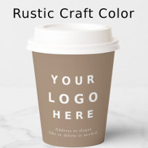 Logotipo Personalizado Rustic Kraft para Marca de