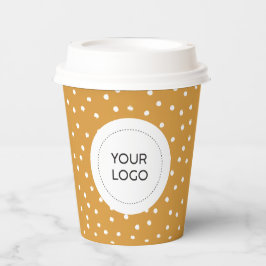 Logotipo Personalizado Simples Amarelo Mínimo para