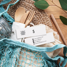 Logotipo Personalizado Simples Etiqueta de Preço d