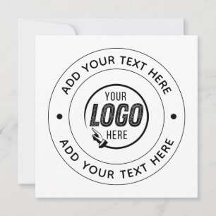 📝 Logotipo Personalizado & Texto Evento Comercial