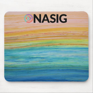 Logotipo preto do mouse pad