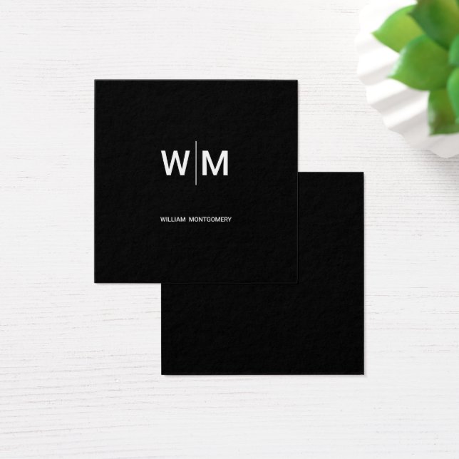 Logotipo preto | Empresa empresarial (Mesa)