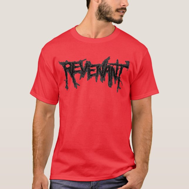 LOGOTIPO PRETO NA CAMISA VERMELHA (Frente)