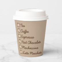 Logotipo profissional servindo bebidas quentes com