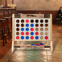 Logotipo Rápido de Negócios de Madeira Quatro Jogo