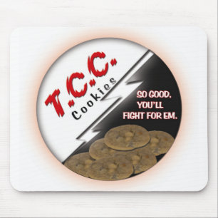 Logotipo redondo Mousepad do TCC