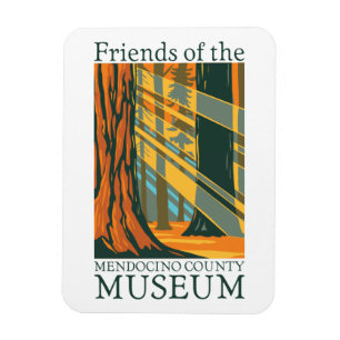 Logotipo retangular com ímã