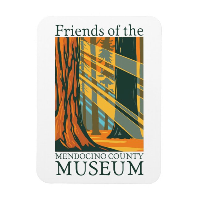 Logotipo retangular com ímã (Vertical)