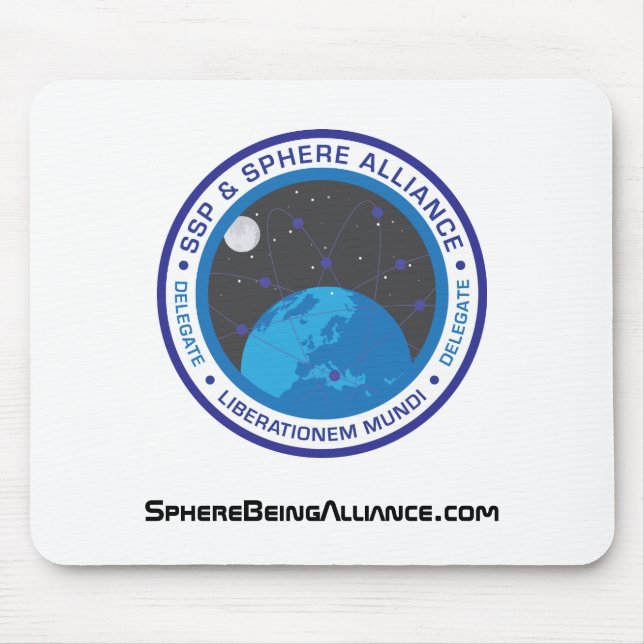 Logotipo retro Mousepad (Frente)