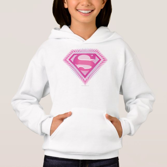 Logotipo Rosa da Supergirl (Frente)