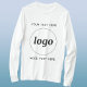Logotipo Simples Com Texto Para Camisa De Negócios (Logo with custom text business promotional or uniform T-shirt)