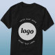 Logotipo Simples Com Texto Para Camisa De Negócios (Simple logo with text promotional business t-shirt)