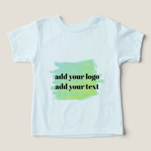 Logotipo simples e elegante aqui, avental da empre