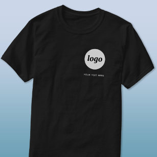 Logotipo simples e texto Camisa comercial