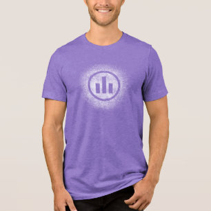 Logotipo T-Shirt do Centro Independente Com Grunge