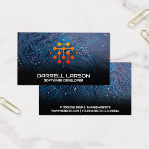 Logotipo técnico geométrico moderno   Conselho de