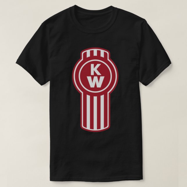 LOGOTIPO TRUCK-KENWORTH - Camisa T essencial (Frente do Design)