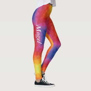 Loira e Broke - Leggings padrão - Logotipo branco