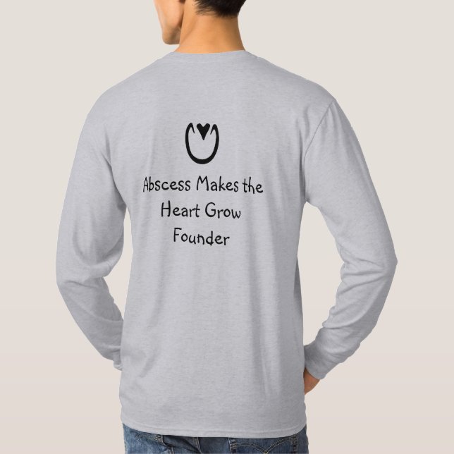 Loira e quebrada - Humor mais guerreiro - Camisa m (Verso)