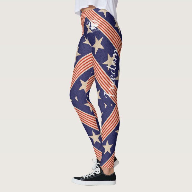 Loira e quebrada - Leggings personalizáveis de fer (Esquerda)