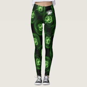 Loira e quebrada - Rua. Dia de Patrick - Leggings