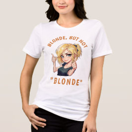 Loira, mas não "BLONDE"