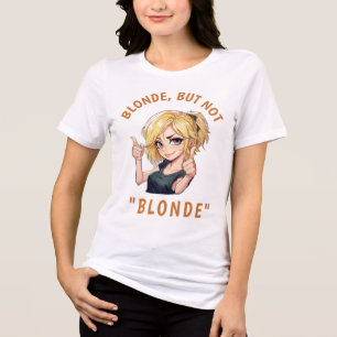 Loira, mas não "BLONDE"