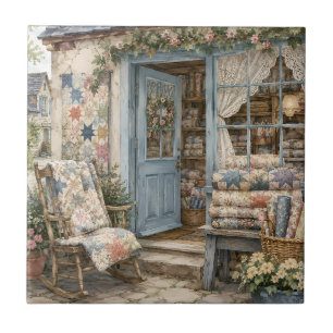 Loja de Colchas French Cottagecore Aquarela