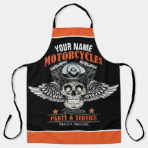Loja de Motocicletas Personalizada Caveira Voadora