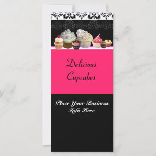 LOJA DELICIOSA do DESERTO dos CUPCAKES, preto
