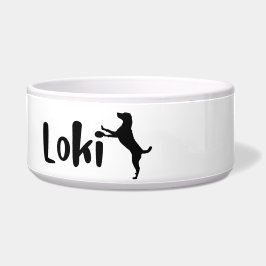 Loki - cães e gatos - tigela personalizada
