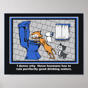 Loki "Toilet Trouble" Bathroom Impressão