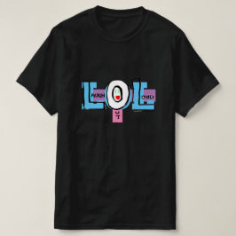 LOL Ria Da Camisa De T-Dô Alto
