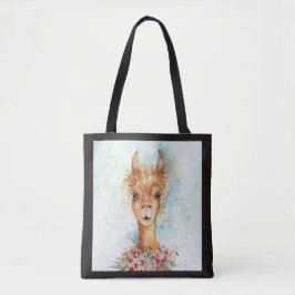Lola, Llama Tote Bag