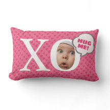 ABRAÇE-ME! Almofada Personalizada com Foto do Bebê