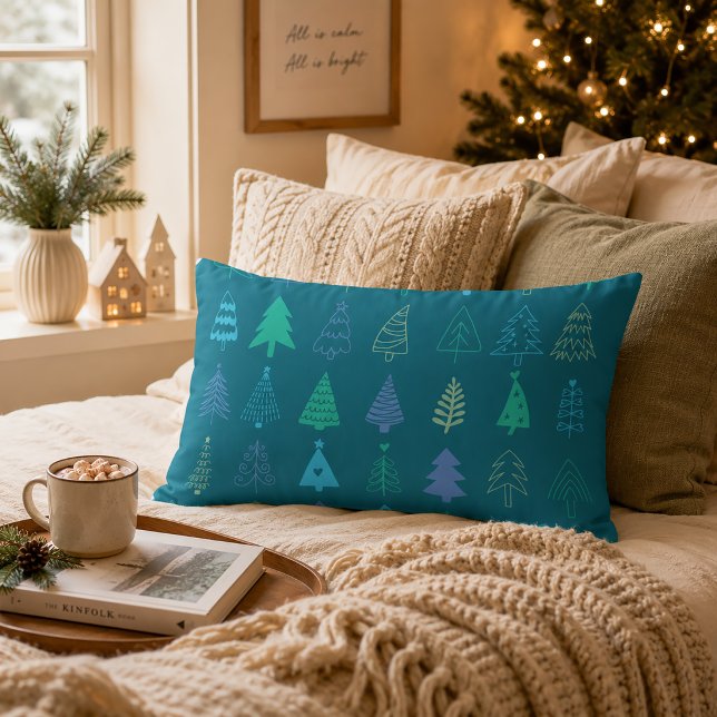 Lombar Almofada Clássica Elegante de Natal (Cozy Corners for the Holiday Season)