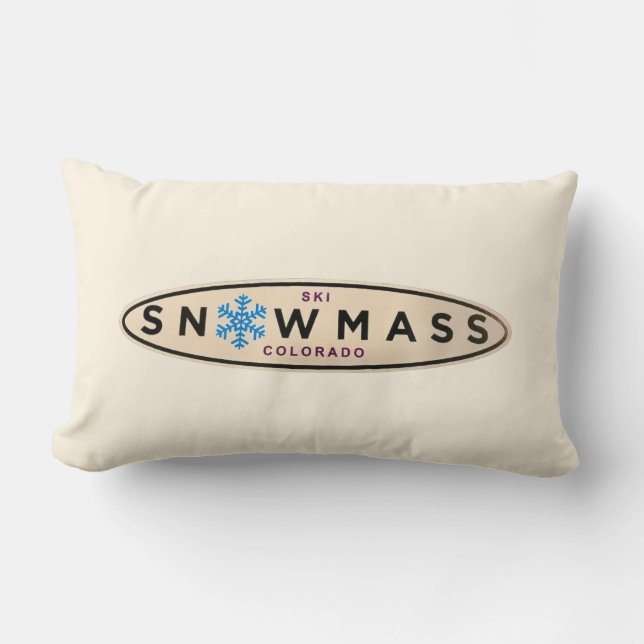 Lombar Almofada de lançamento de Ski Snowmass (Frente)