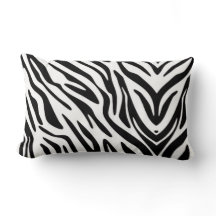 ALMOFADA DE LANÇAMENTO ESTAMPA DE ZEBRA