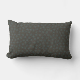 Lombar Almofada decorativa castanha escura